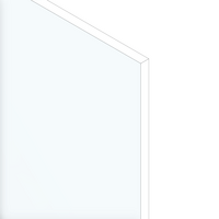 63-200-0 MODULAR SOLUTIONS POLYCARBONATE PANEL<br>1/4" X 4' X 8', CLEAR